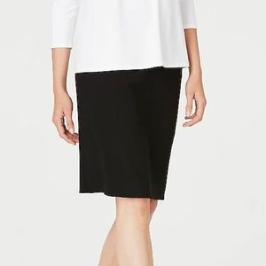 J Jill black skirt
